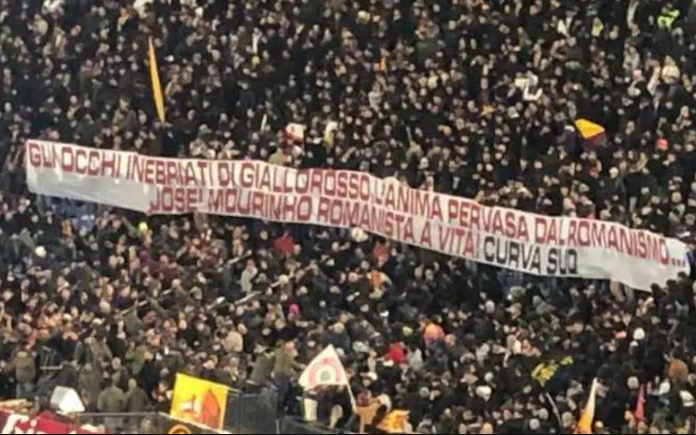 穆里尼奧感激球迷支持：為“終身羅馬主義者”而戰(zhàn)取勝！