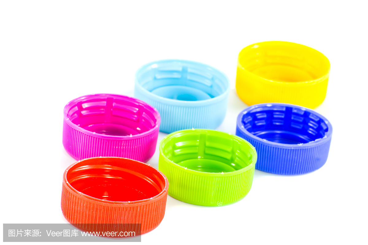 塑料瓶蓋隔離白色